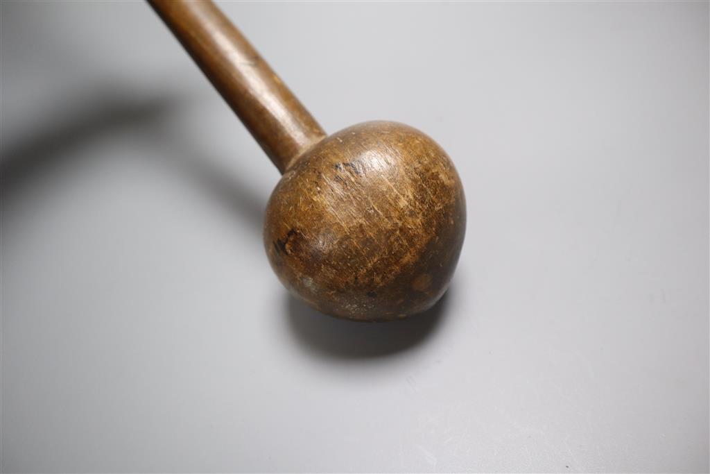 A Sudanese knobkerrie, 69cm
